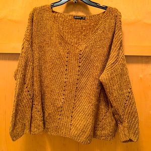 Honey Colored Sweater